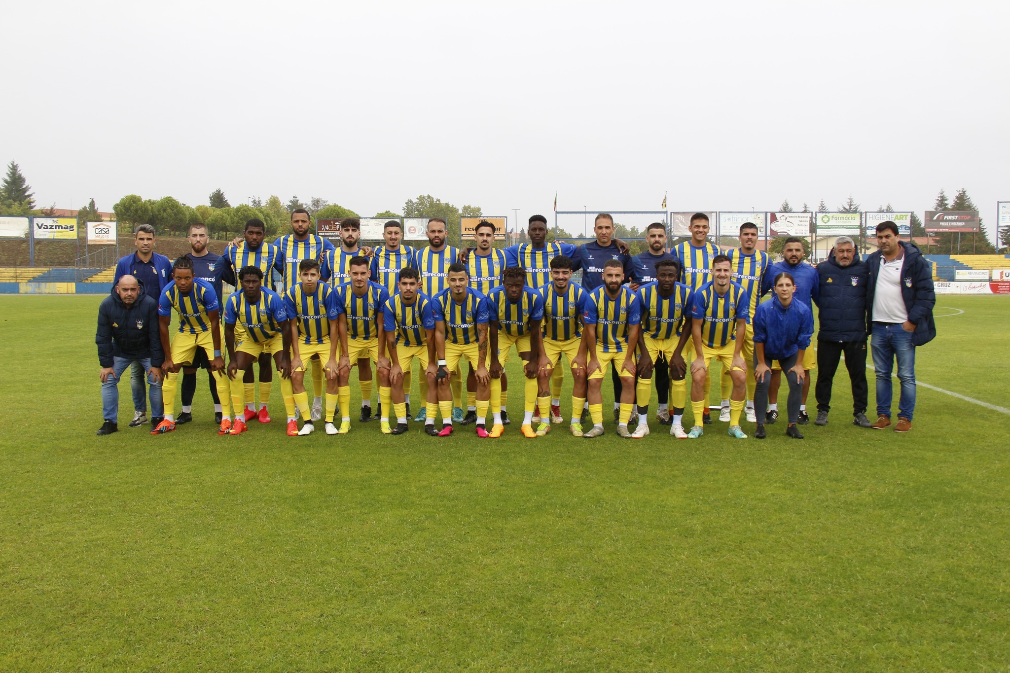 Goleada na apresentação aos sócios