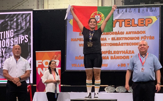 Maria João Pires sagrou-se campeã mundial de Powerlifting