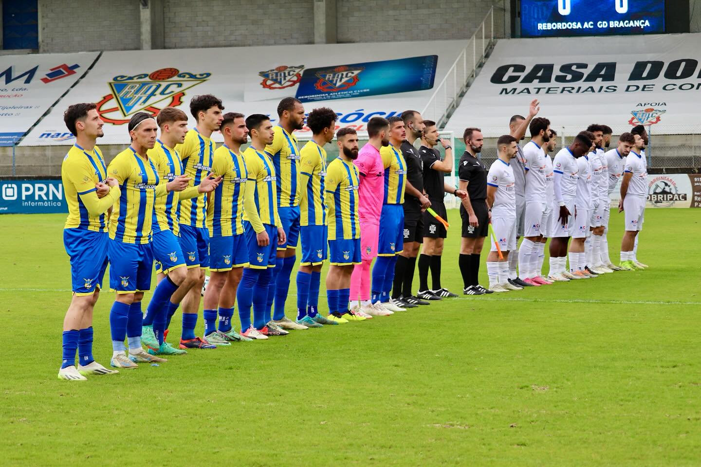 GD Bragança empata no reduto do Rebordosa e deixa Paredes fugir