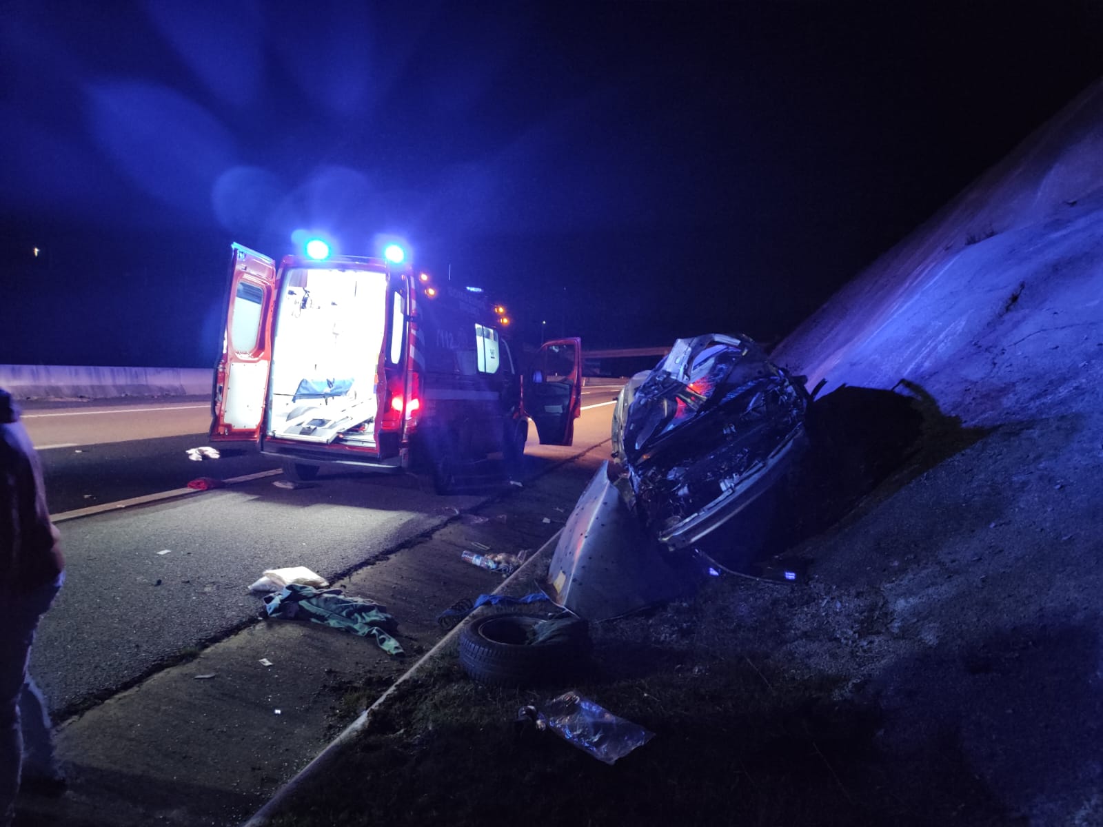 Homem gravemente ferido em despiste na A4