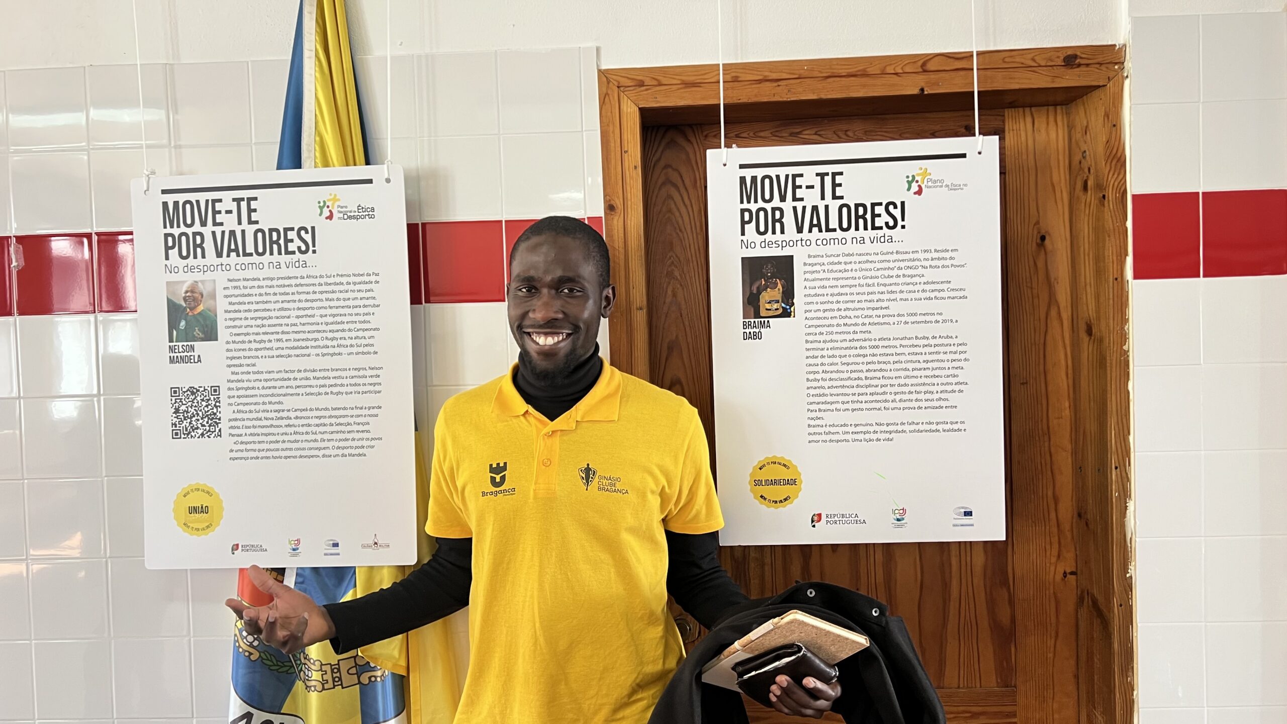 Braima Dabó passa a fazer parte da exposição de ética desportiva “Move-te por Valores”