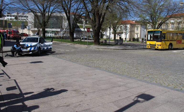 Reféns em autocarro? Foi apenas um simulacro da PSP em Bragança