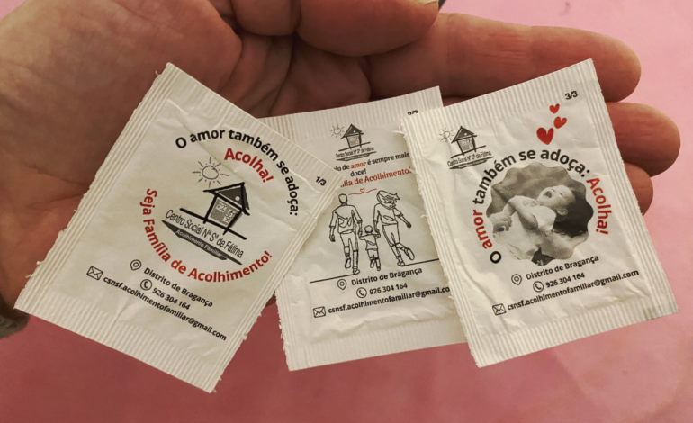Pacotes de açúcar ajudam a promover acolhimento familiar no distrito de Bragança