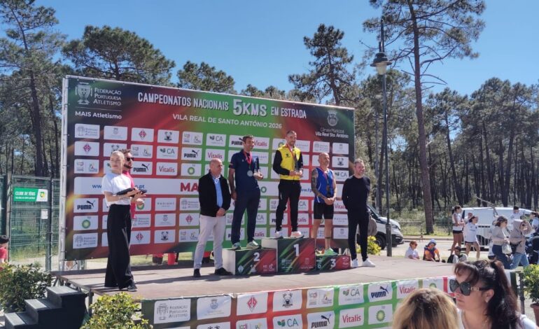 Nuno Quitério sagra-se campeão nacional de 5 km em estrada na categoria M40