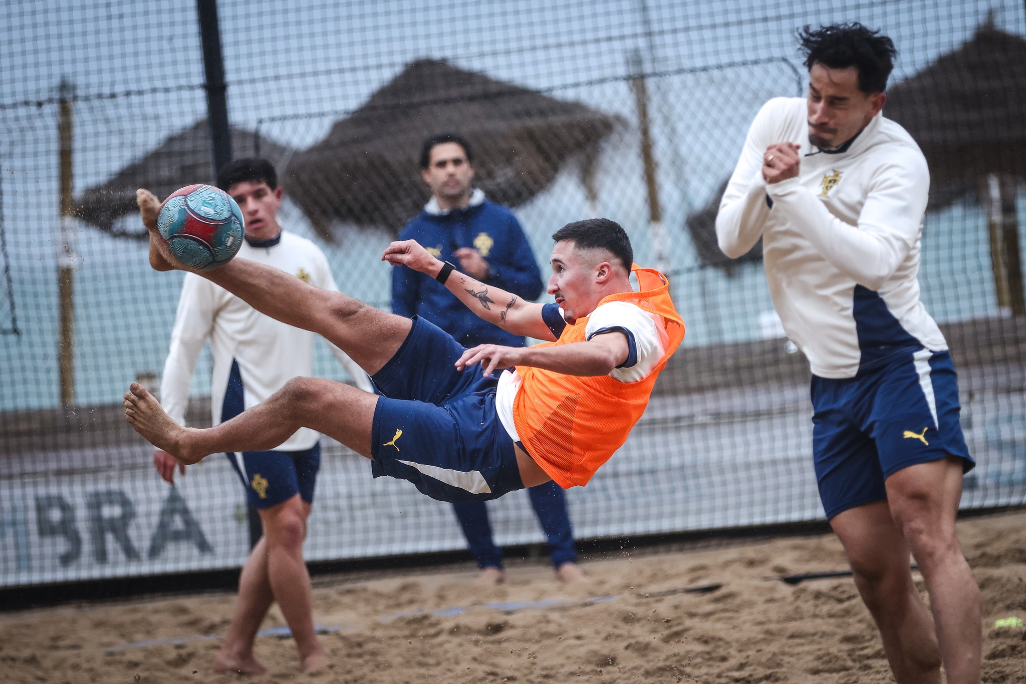 Jogador do Vila Flor SC participouno estágio de preparação da Seleção Nacional