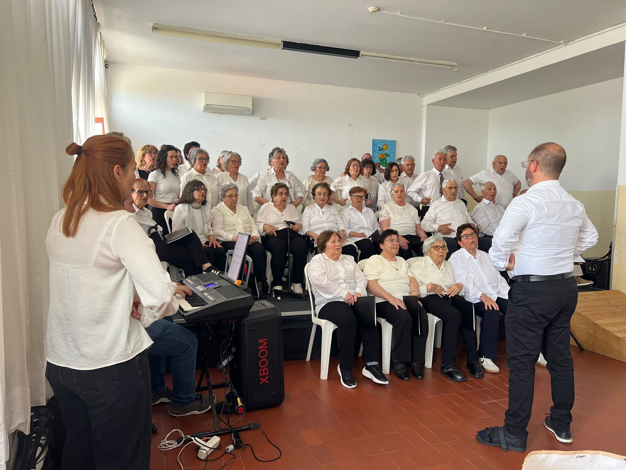 Projeto de canto junta idosos para combater isolamento social em Bragança