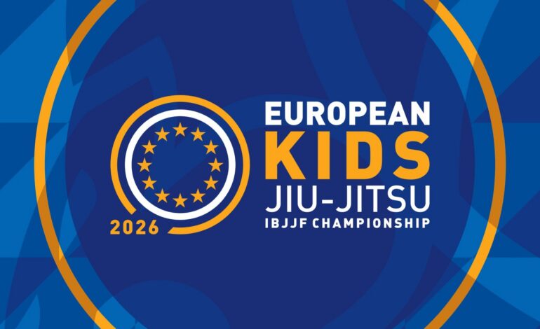 Prata europeia para atletas brigantinas no Europeu Kids de Jiu-Jitsu