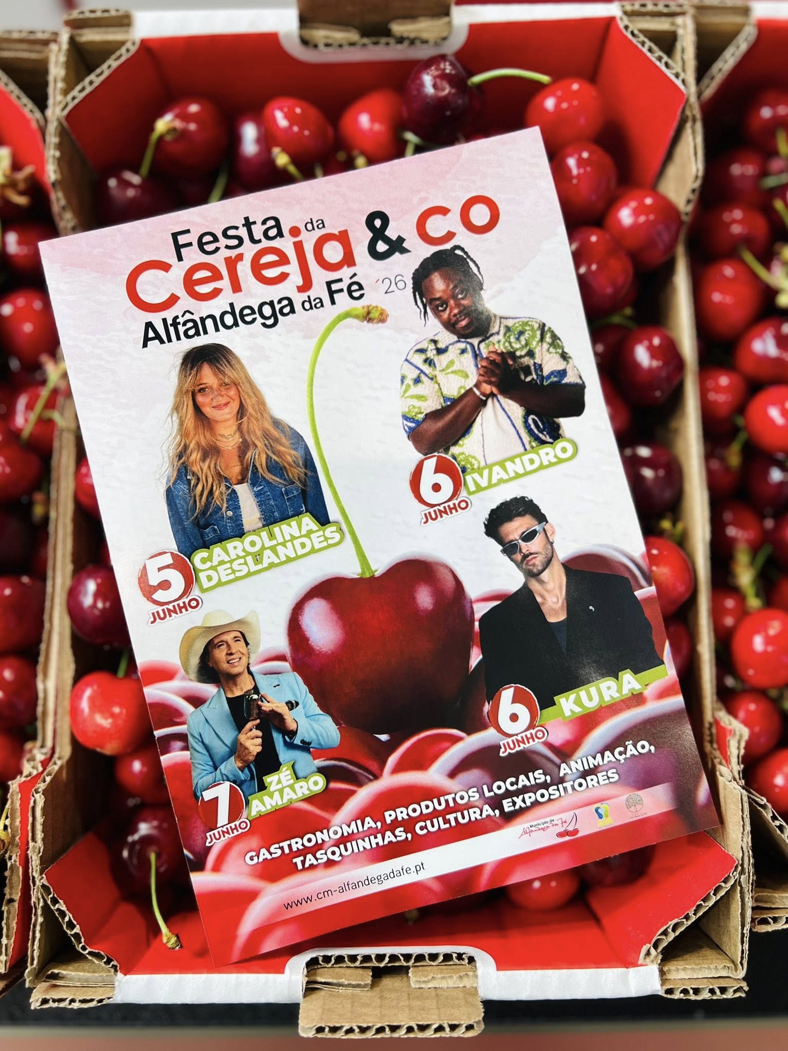 Festa da Cereja&Co acontece de 5 a 7 de junho e conta com 120 expositores