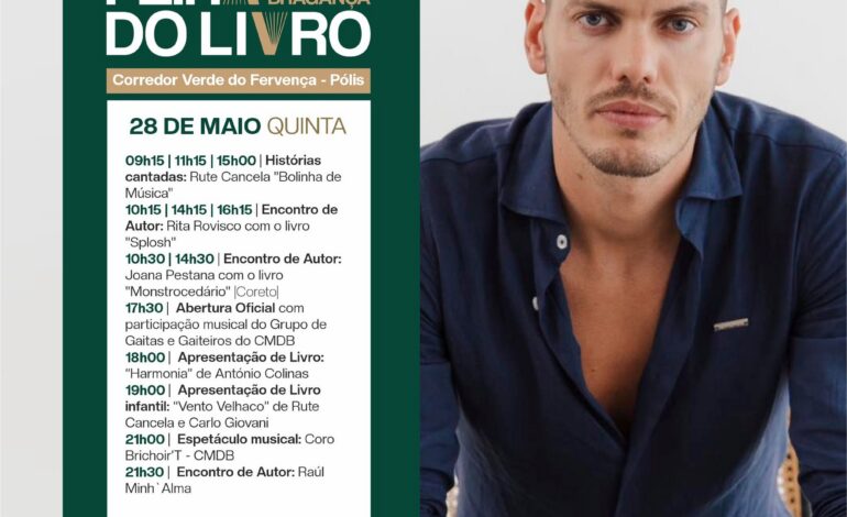 Feira do Livro regressa hoje a Bragança com atividades para toda a família