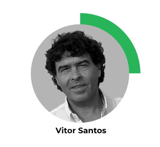 Ela nunca saiu da linha lateral