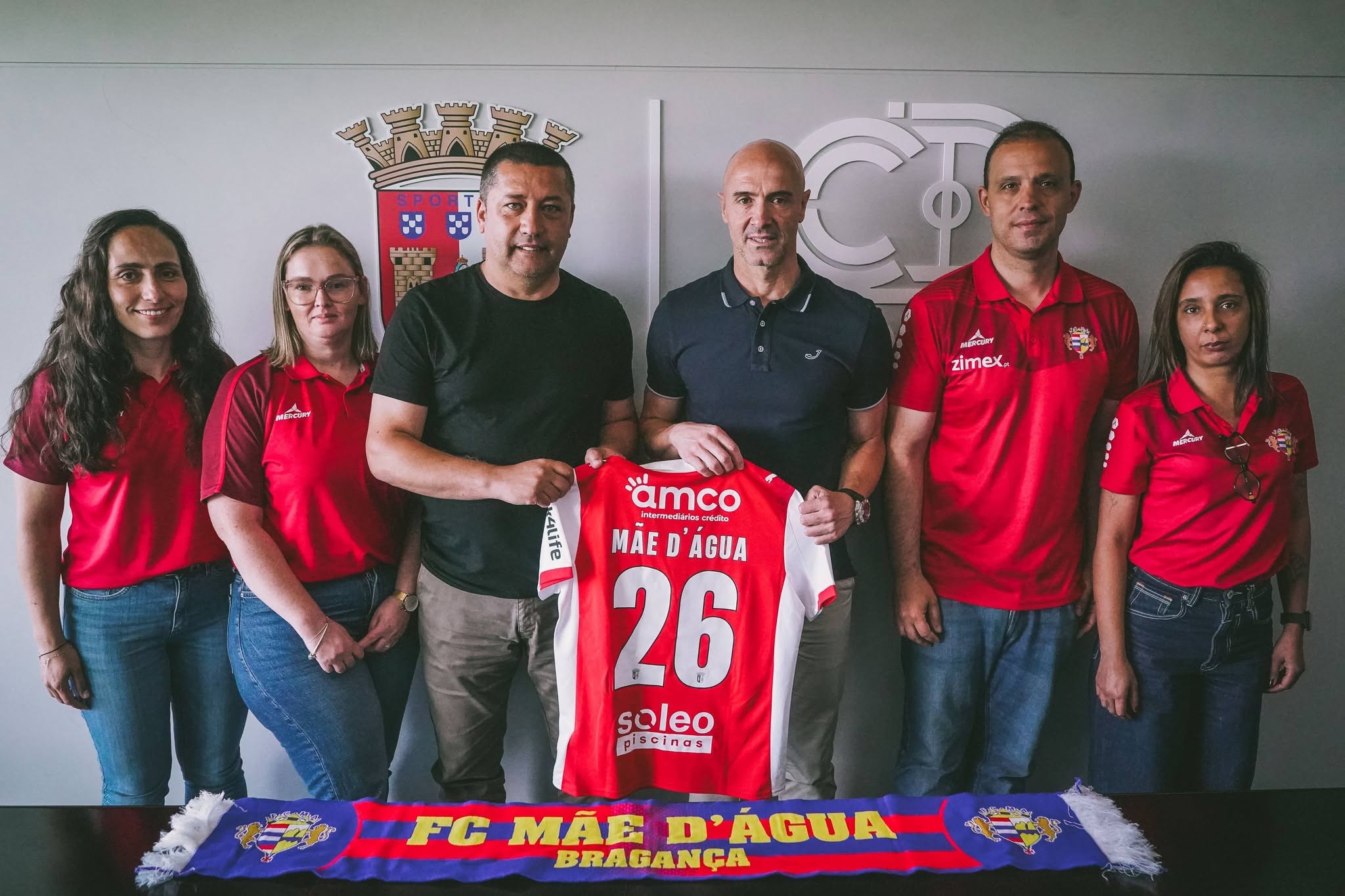 FC Mãe d’Água e SC Braga formalizaram parceria para a criação de uma escola Gverreiros do futuro em Bragança