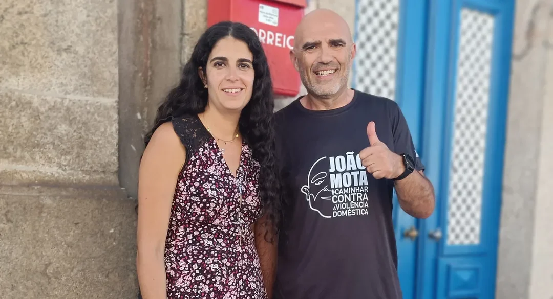 Psicólogo percorreu 260 quilómetros pela EN103 para sensibilizar para a violência doméstica