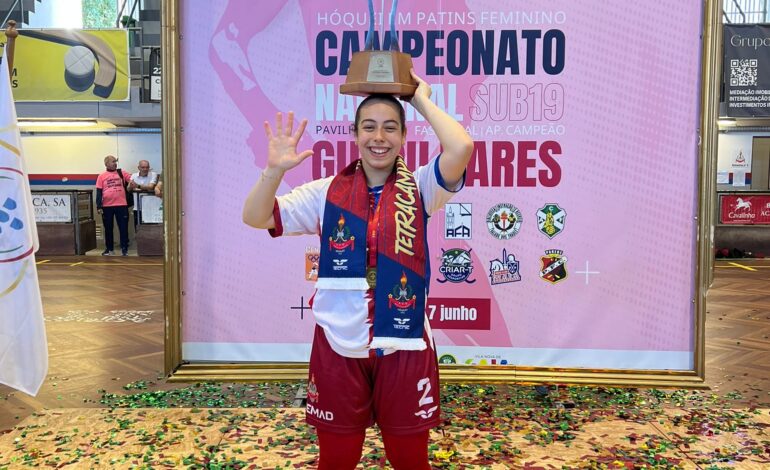 Brigantina Ana Fernandes conquista tetracampeonato Nacional Feminino de Sub-19 de Hóquei em Patins