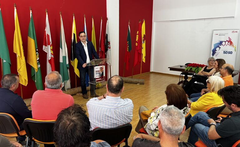 Bruno Veloso formalizou candidatura à presidência da Federação Distrital de Bragança do PS