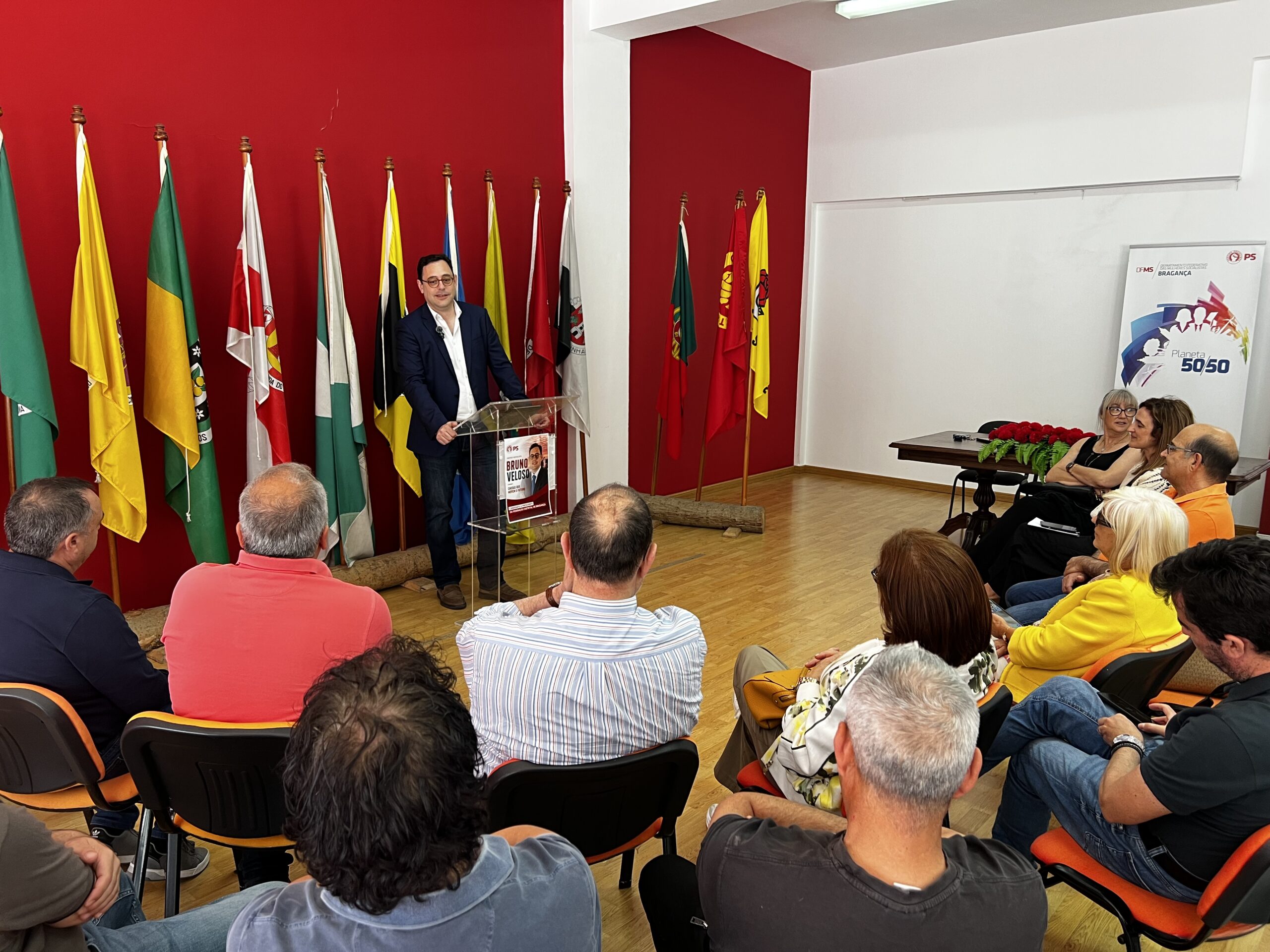Bruno Veloso formalizou candidatura à presidência da Federação Distrital de Bragança do PS
