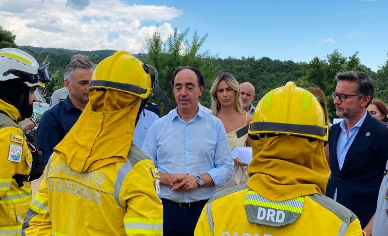Secretário de Estado acompanhou trabalhos de prevenção de incêndios florestais em Macedo de Cavaleiros