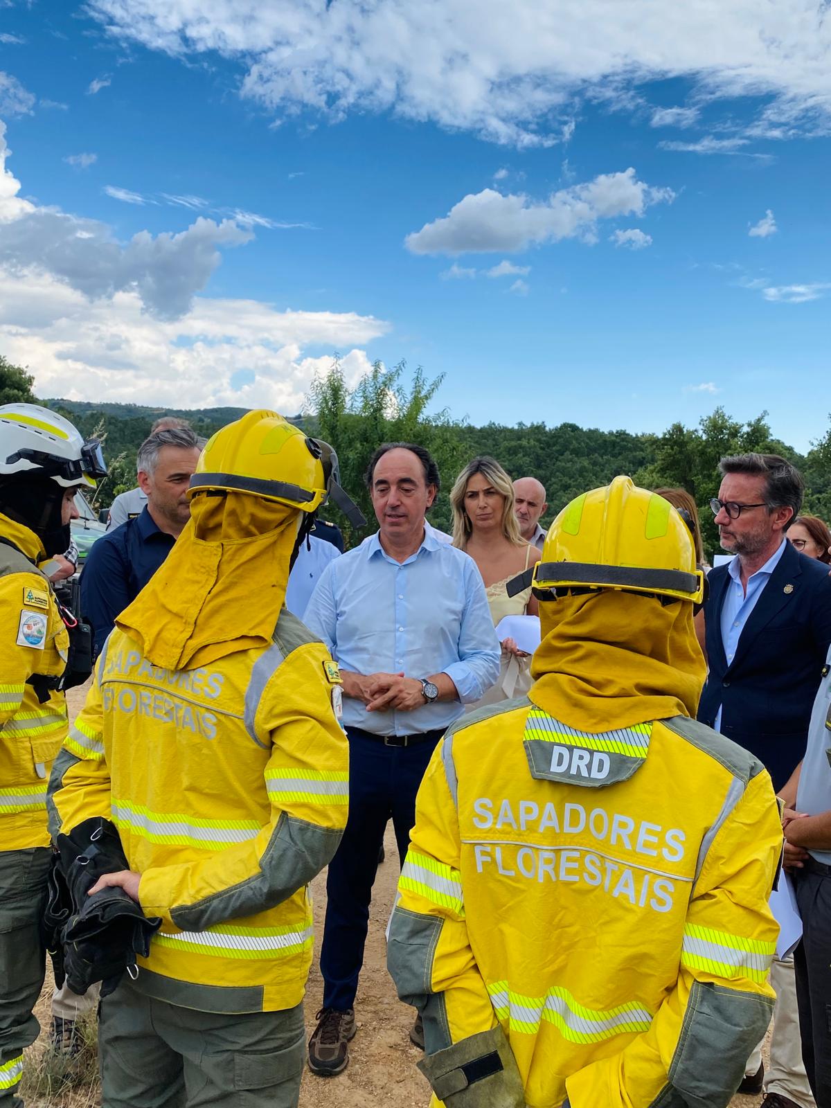 Secretário de Estado acompanhou trabalhos de prevenção de incêndios florestais em Macedo de Cavaleiros