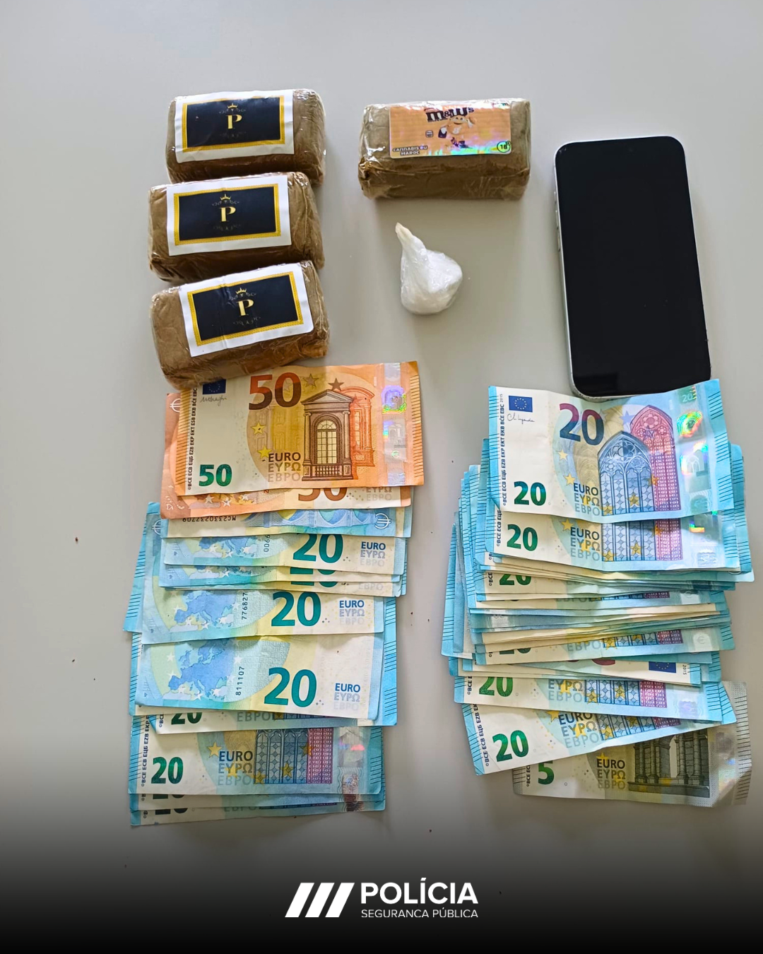 PSP deteve seis pessoas em Bragança e Mirandela