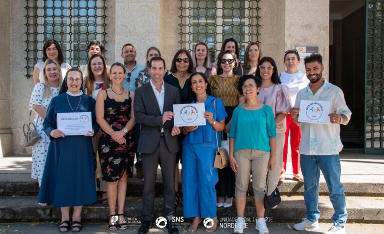 ULS do Nordeste distinguiu 3 instituições por boas práticas na alimentação