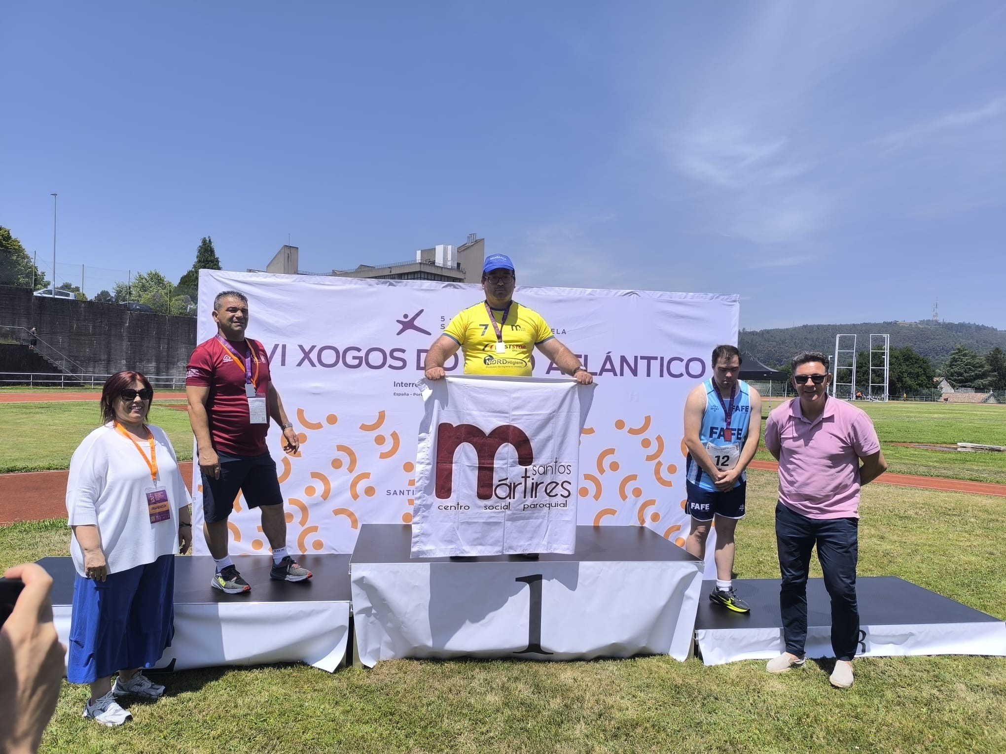 Marco Afonso conquista ouro e bate recorde nos Jogos do Eixo Atlântico em Espanha
