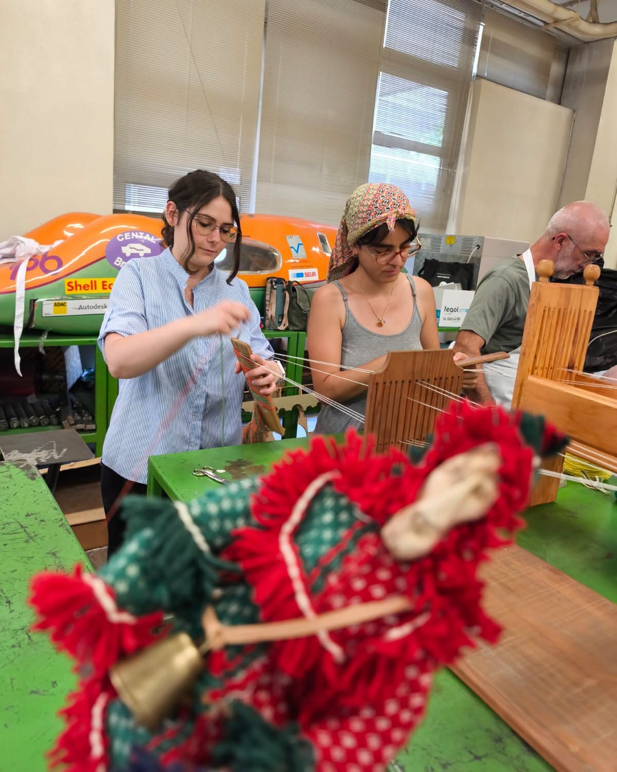 15 participantes de quatro países estiveram em Bragança para aprender a construir máscaras tradicionais